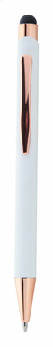 Сенсорная шариковая ручка Auros, цвет белый - AP808108-01- Фото №3