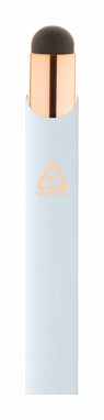 Сенсорная шариковая ручка Auros, цвет белый - AP808108-01- Фото №4