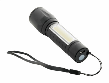 Перезаряжаемый фонарик Chargelight Zoom, цвет черный - AP808126- Фото №7