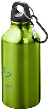 Бутылка для питья Oregon с карабином, цвет зеленое яблоко - 10000200- Фото №2
