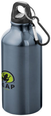 Бутылка для питья Oregon с карабином, цвет темно-синий - 10000203- Фото №2
