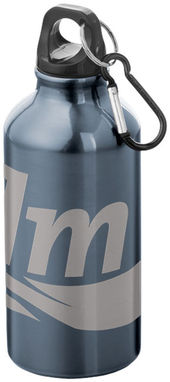 Бутылка для питья Oregon с карабином, цвет темно-синий - 10000203- Фото №3