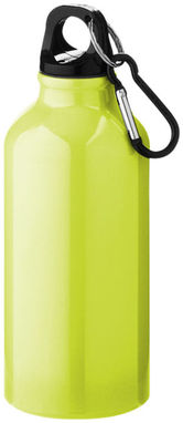 Пляшка для пиття Oregon з карабіном, колір неоново-жовтий - 10000206- Фото №1