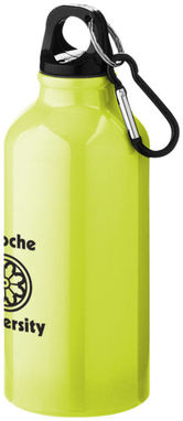 Пляшка для пиття Oregon з карабіном, колір неоново-жовтий - 10000206- Фото №2