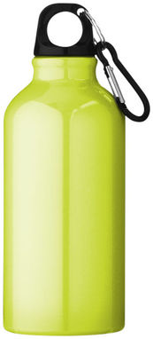 Пляшка для пиття Oregon з карабіном, колір неоново-жовтий - 10000206- Фото №4