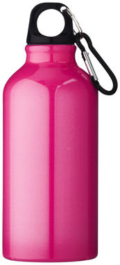 Бутылка для питья Oregon с карабином, цвет неоново-розовый - 10000207- Фото №4