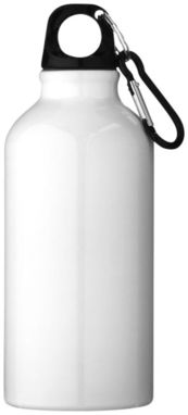 Пляшка для пиття Oregon з карабіном, колір білий - 10000208- Фото №4
