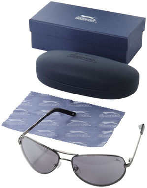 Солнцезащитные очки Blackburn, цвет серебряный - 10001000- Фото №8