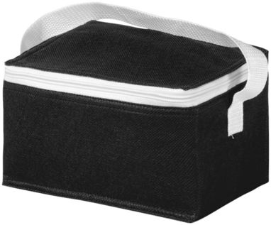 Сумка-холодильник Spectrum на 6 банок., цвет сплошной черный - 10018207- Фото №5