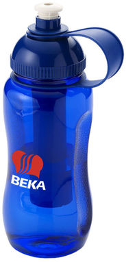 Бутылка с емкостью для льда Yukon, цвет синий - 10020800- Фото №2