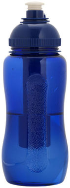 Бутылка с емкостью для льда Yukon, цвет синий - 10020800- Фото №3