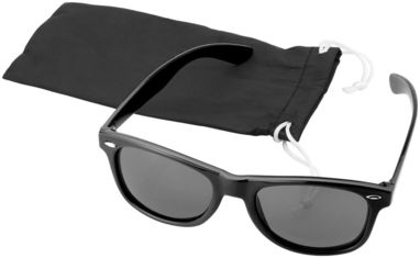 Сонцезахисні окуляри Crockett, колір суцільний чорний - 10022400- Фото №4
