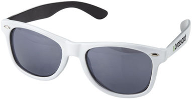 Сонцезахисні окуляри Crockett, колір білий, суцільний чорний - 10022402- Фото №2