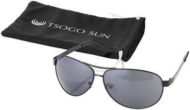 Сонцезахисні окуляри Maverick, колір суцільний чорний - 10022500- Фото №3