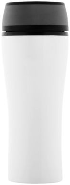 Герметичный термостакан Curve, цвет белый, серый - 10023801- Фото №4