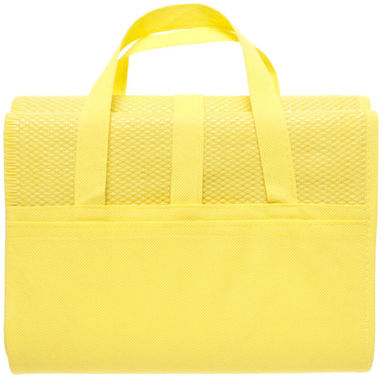 Пляжний килимок Riviera, колір жовтий - 10024201- Фото №4