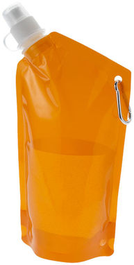 Фляга для воды Cabo, цвет оранжевый прозрачный - 10025002- Фото №1
