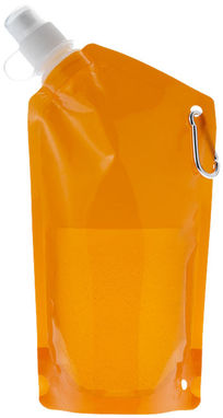 Фляга для воды Cabo, цвет оранжевый прозрачный - 10025002- Фото №4