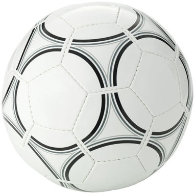 Футбольный мяч Victory, цвет белый, сплошной черный - 10026300- Фото №1