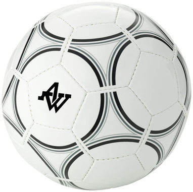 Футбольный мяч Victory, цвет белый, сплошной черный - 10026300- Фото №2