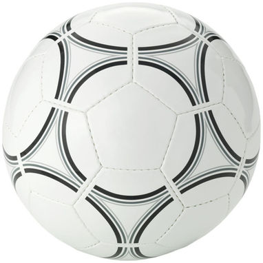 Футбольний м'яч Victory, колір білий, суцільний чорний - 10026300- Фото №3
