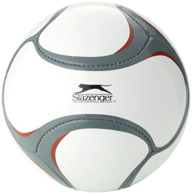 Футбольний м'яч з 6-ти панелей, колір білий, сірий - 10026500- Фото №3