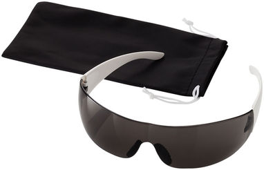 Спортивные солнцезащитные очки, цвет сплошной черный, белый - 10028600- Фото №1