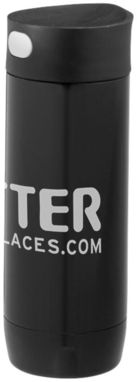 Герметичний вакуумний термостакан Valby, колір суцільний чорний - 10029301- Фото №2