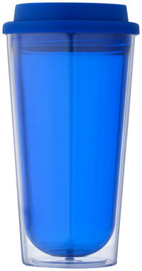 Термостакан Kota, цвет синий - 10029802- Фото №4