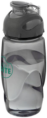 Спортивная бутылка Gobi, цвет черный прозрачный - 10029900- Фото №2