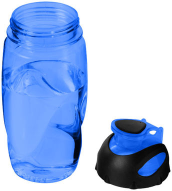 Спортивная бутылка Gobi, цвет синий прозрачный - 10029901- Фото №4
