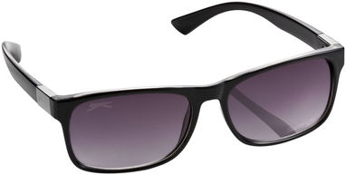 Солнцезащитные очки Newton, цвет сплошной черный - 10030600- Фото №7