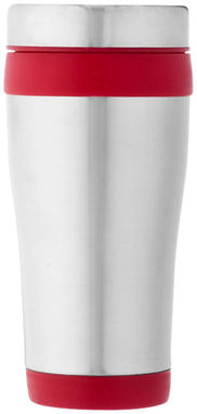 Термостакан Elwood, колір срібний, червоний - 10031002- Фото №5