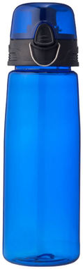 Спортивная бутылка Capri, цвет синий прозрачный - 10031300- Фото №5