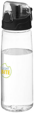 Спортивная бутылка Capri, цвет прозрачный - 10031301- Фото №2