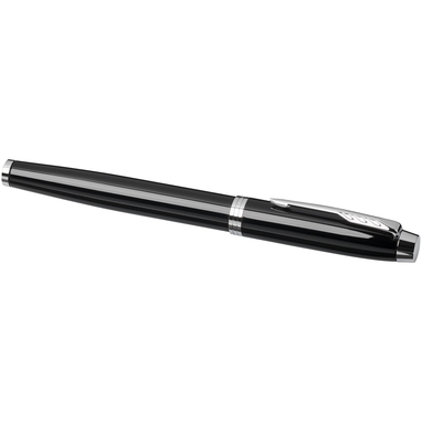 Ручка пір'яна Parker IM, колір суцільний чорний, хром - 10702200- Фото №6