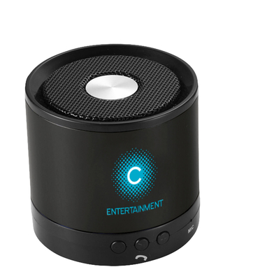 Колонка Greedo з функцією Bluetooth, колір суцільний чорний - 10826400- Фото №2