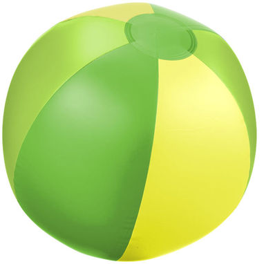 Непрозорий пляжний м'яч Trias, колір зелений - 10032103- Фото №1