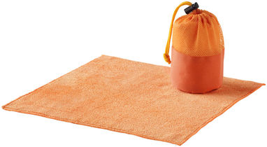 Полотенце с чехлом Diamond для автомобиля, цвет оранжевый - 10033002- Фото №1