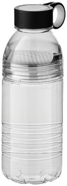 Спортивная тритановая бутылка Slice, цвет прозрачный, белый - 10033102- Фото №1