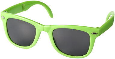 Складные солнцезащитные очки Sun Ray, цвет лайм - 10034204- Фото №1