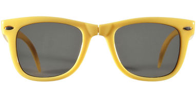 Складные солнцезащитные очки Sun Ray, цвет желтый - 10034206- Фото №3