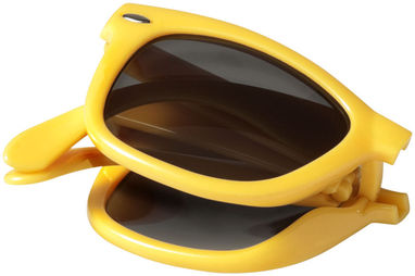Складные солнцезащитные очки Sun Ray, цвет желтый - 10034206- Фото №4