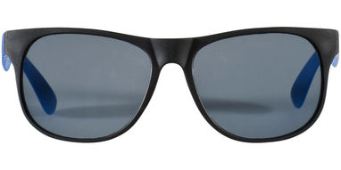 Солнцезащитные очки Retro, цвет сплошной черный, синий - 10034401- Фото №3