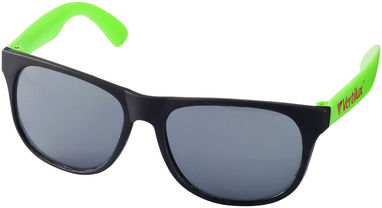 Сонцезахисні окуляри Retro, колір неоново-зелений - 10034404- Фото №2