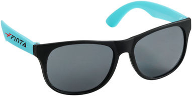 Солнцезащитные очки Retro, цвет сплошной черный, аква - 10034408- Фото №3