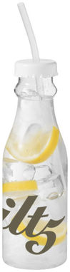 Бутылка Soda, цвет прозрачный, белый - 10036100- Фото №4