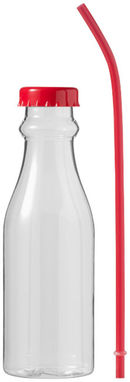 Бутылка Soda, цвет прозрачный, красный - 10036102- Фото №5
