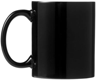 Керамическая кружка Java, цвет сплошной черный - 10036503- Фото №7