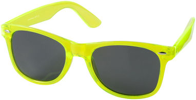 Прозрачные солнцезащитные очки Sun ray, цвет лайм - 10036702- Фото №1